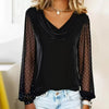 Mara - Elegant Drape Blouse