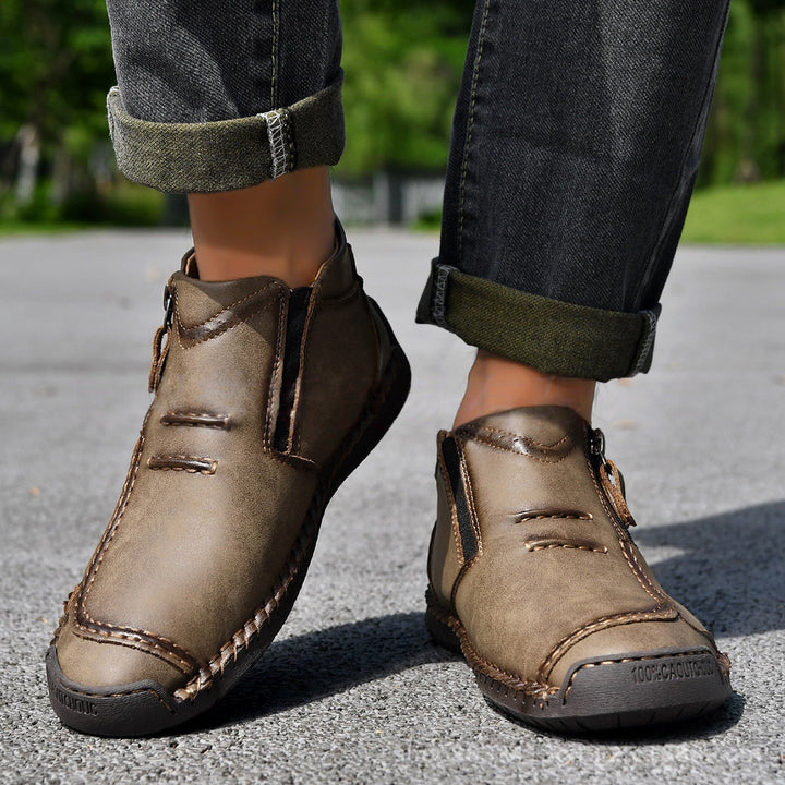 Joris™ | Half Shoe with Side Zip