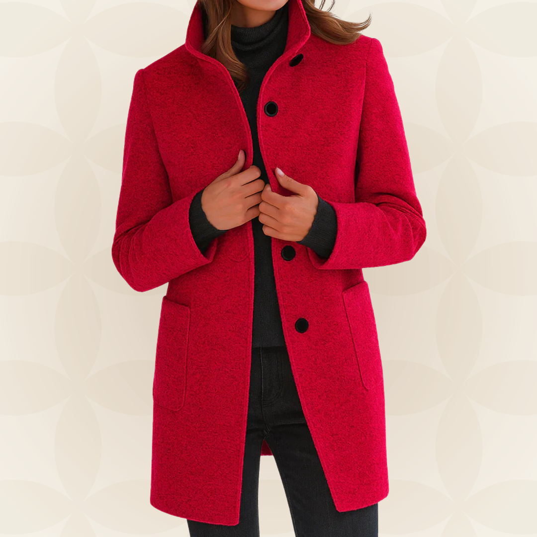 Anna | Comfortable Women's Jacket with High Collar