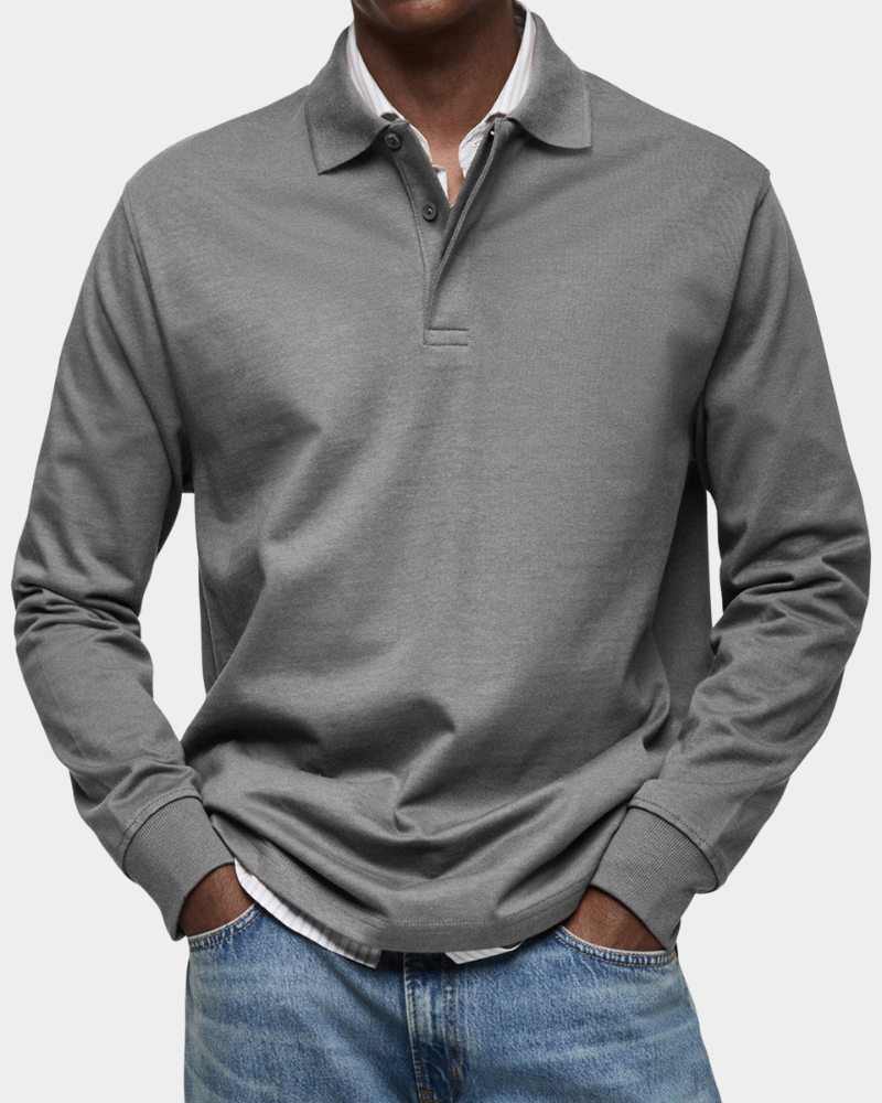 Wilson | Classic Long-Sleeve Polo Shirt