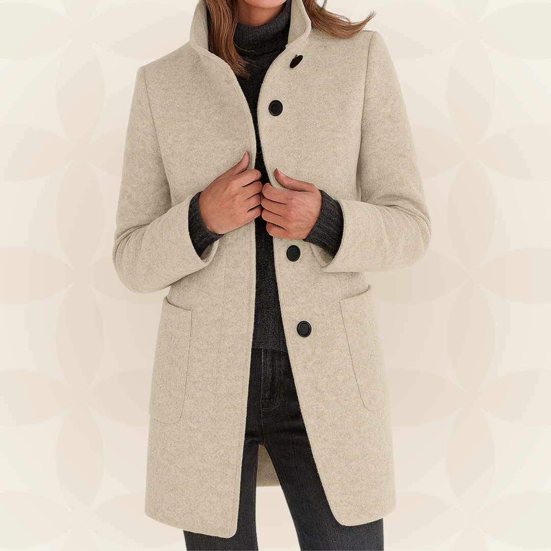 Anna | Comfortable Women's Jacket with High Collar
