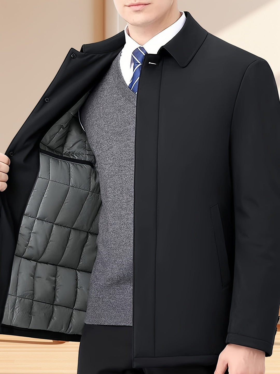LAURENT MONACO | JACKETS WITH LAPEL COLLARS AND ZIP FASTENING FOR MEN
