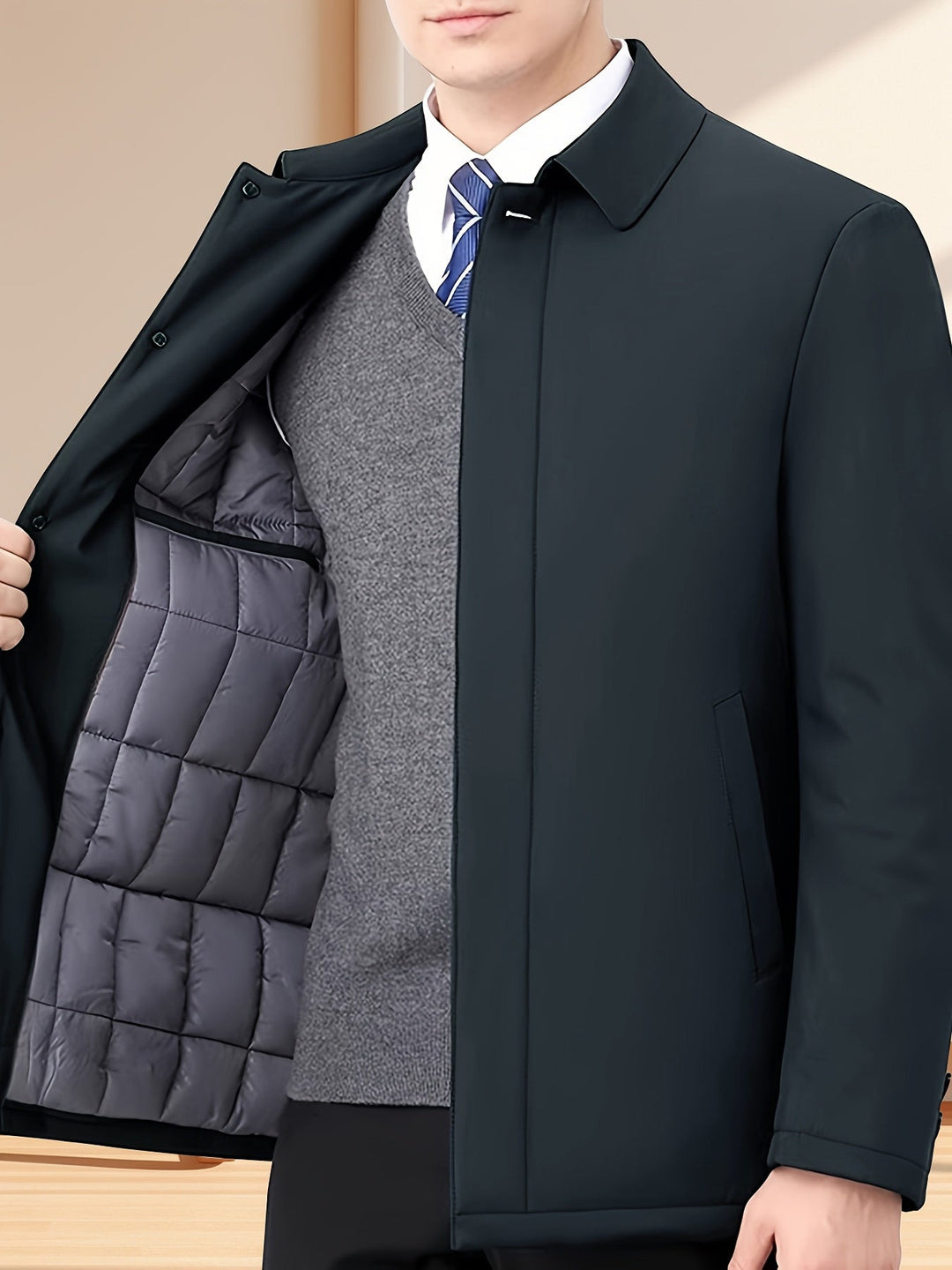 LAURENT MONACO | JACKETS WITH LAPEL COLLARS AND ZIP FASTENING FOR MEN