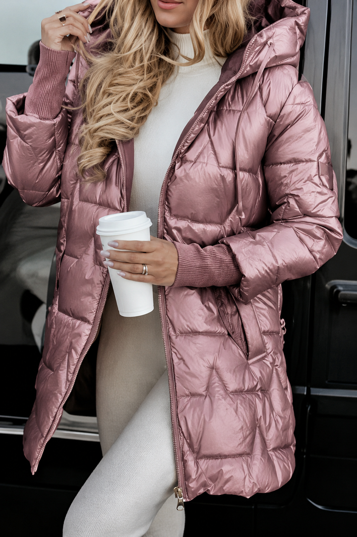 Anna-Lene | Winter Parka with Hood and Warm Padding