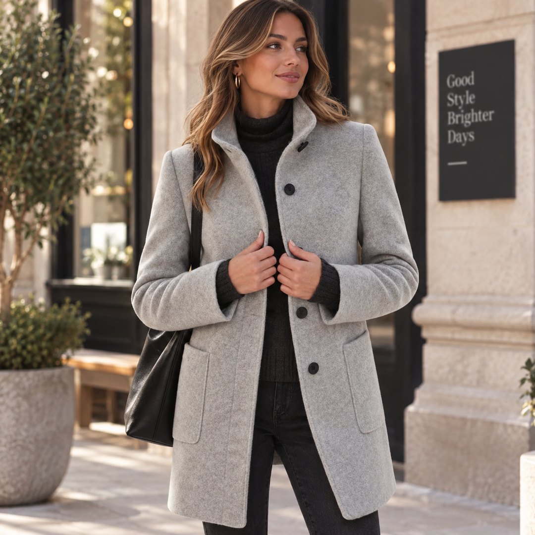 Anna | Comfortable Women's Jacket with High Collar