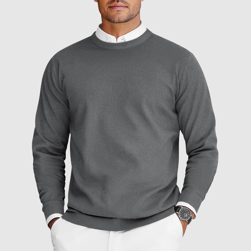 Valentin™ | Elegant Crew Neck Sweater