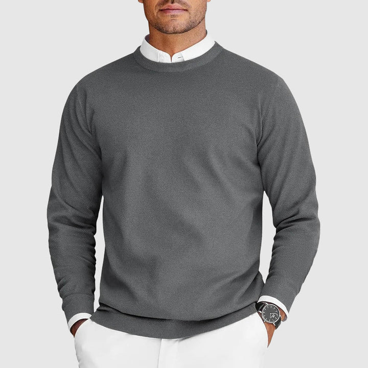Valentin™ | Elegant Crew Neck Sweater