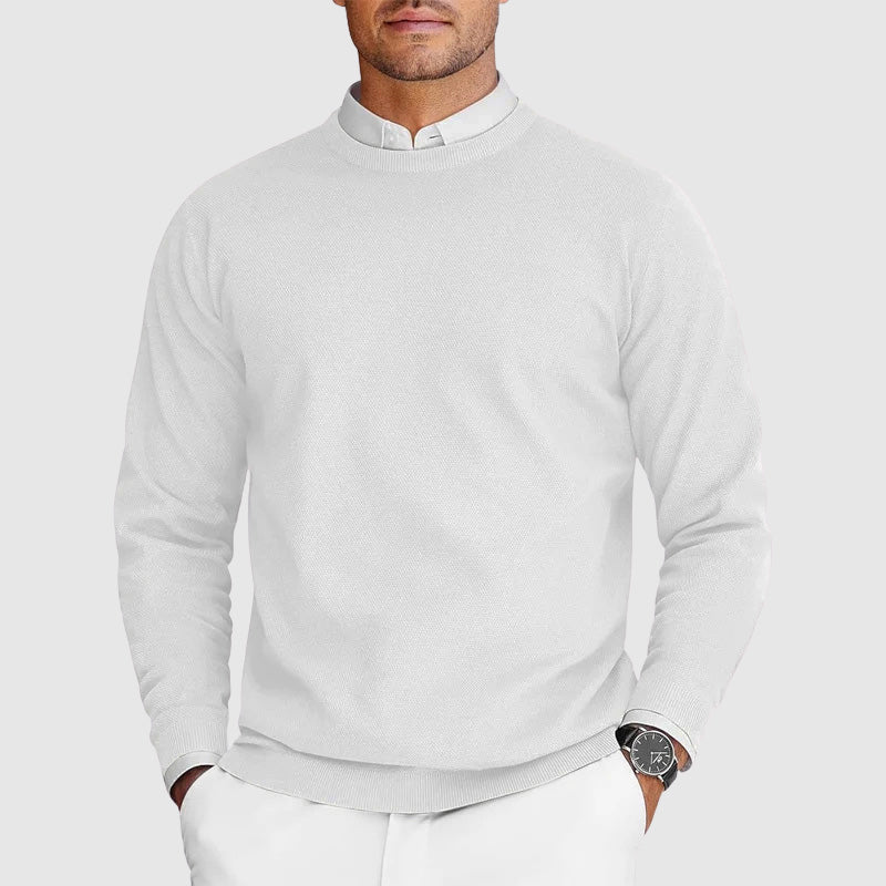 Valentin™ | Elegant Crew Neck Sweater