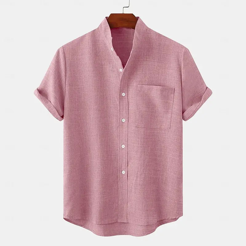 Elias Lightweight Linen Shirt for Men
