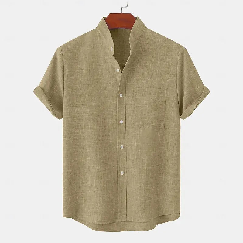 Elias Lightweight Linen Shirt for Men