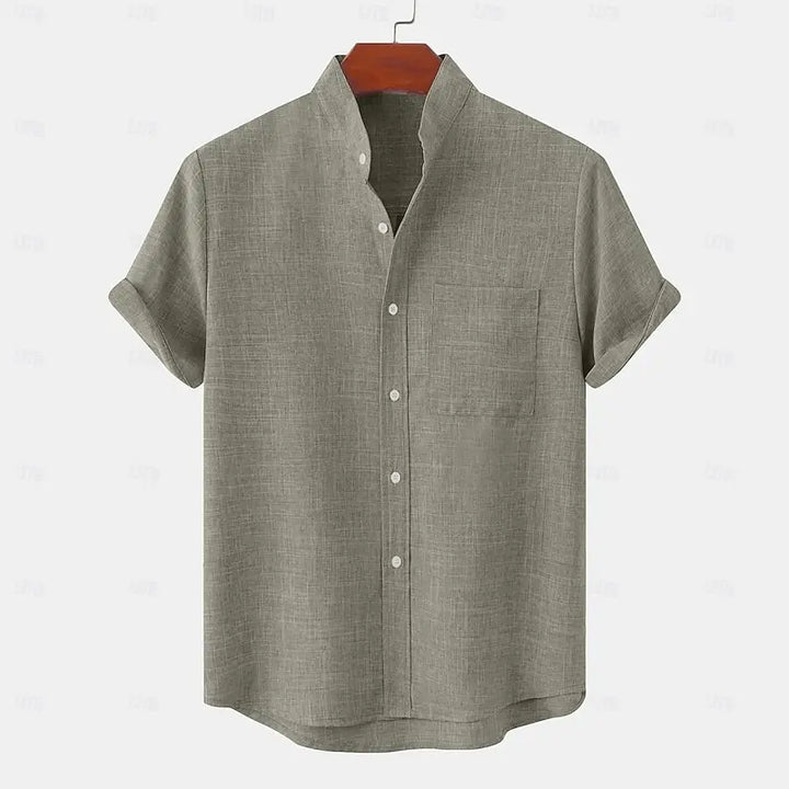 Elias Lightweight Linen Shirt for Men