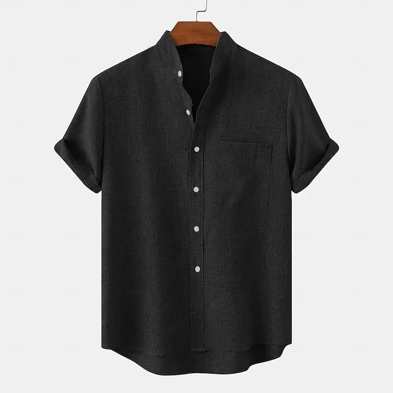 Elias Lightweight Linen Shirt for Men