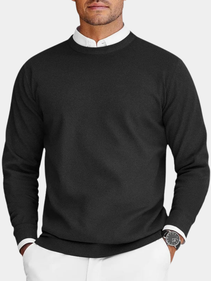 Valentin™ | Elegant Crew Neck Sweater