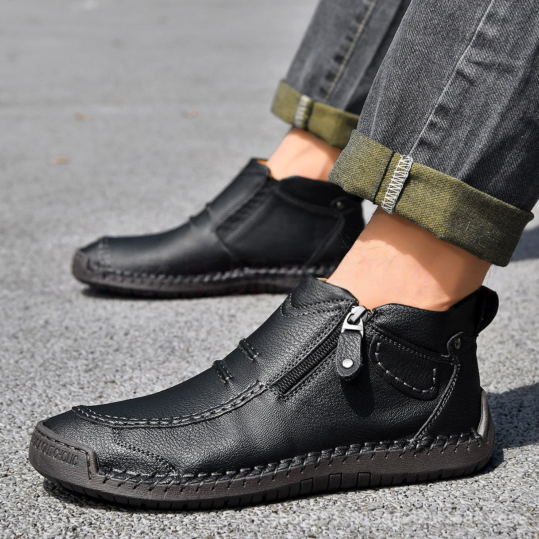 Joris™ | Half Shoe with Side Zip