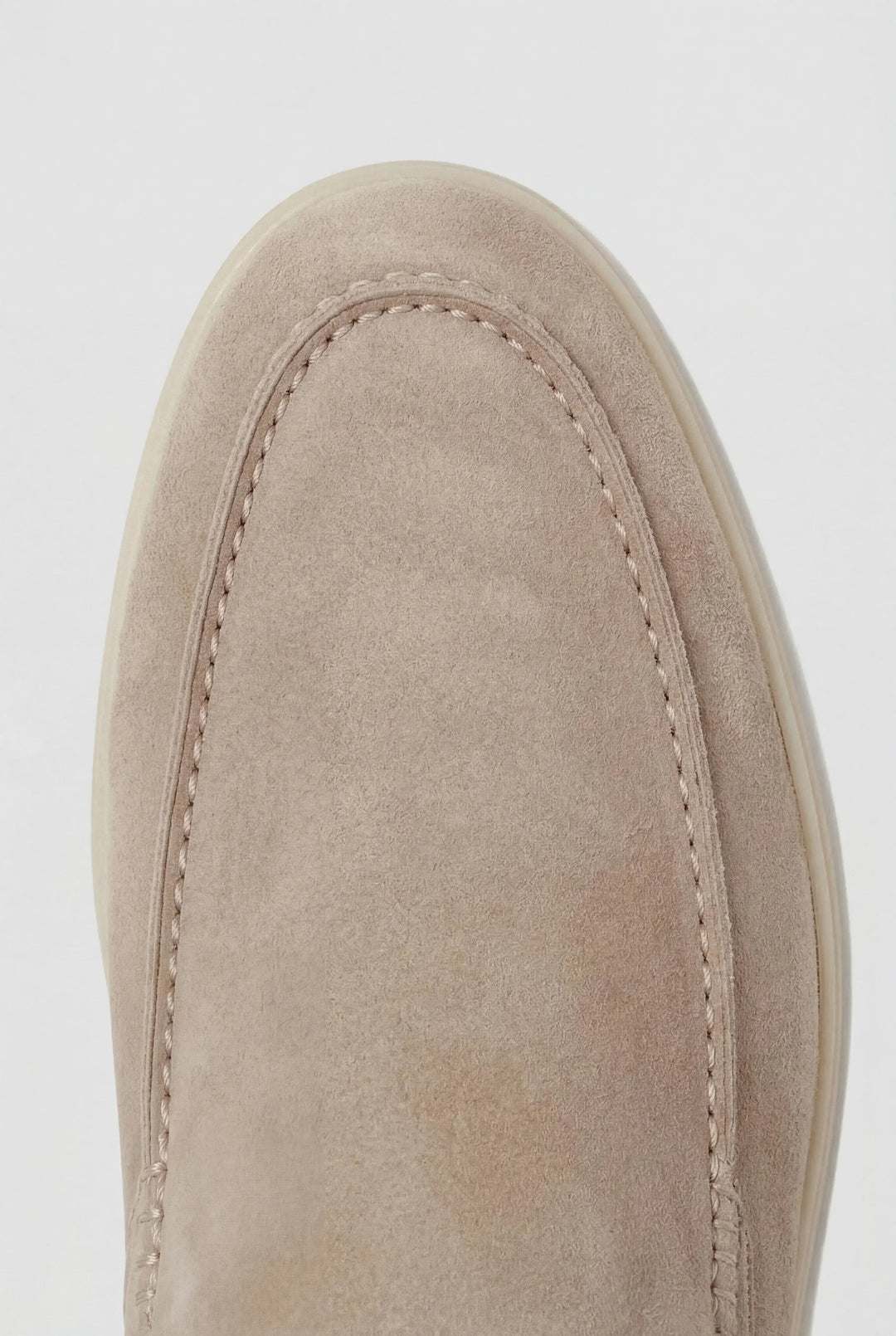 Yacht Sandal in Beige Suede