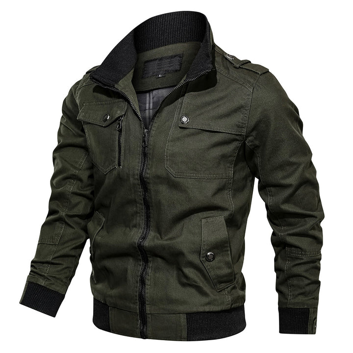 Alexander | Men's Zip Up Casual Bomber Jacket