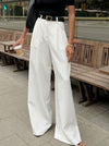 Scarlett | Women's High-Waist Wide-Leg Tailored Trousers Office Pants