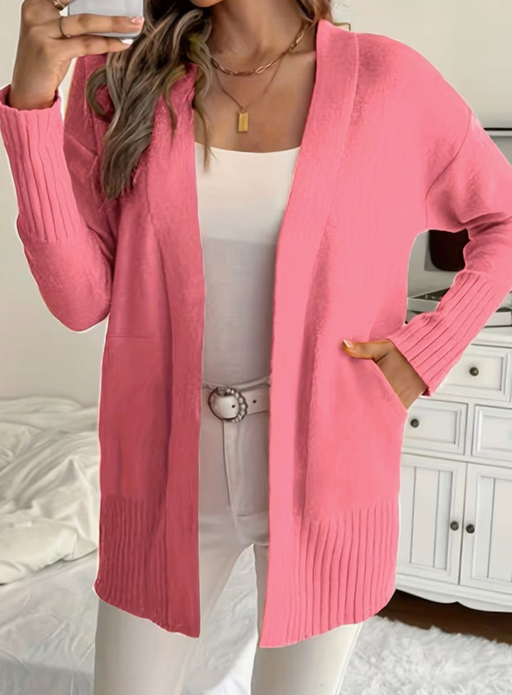 Harper | Women's Relaxed Open-Front Knit Cardigan Sweater