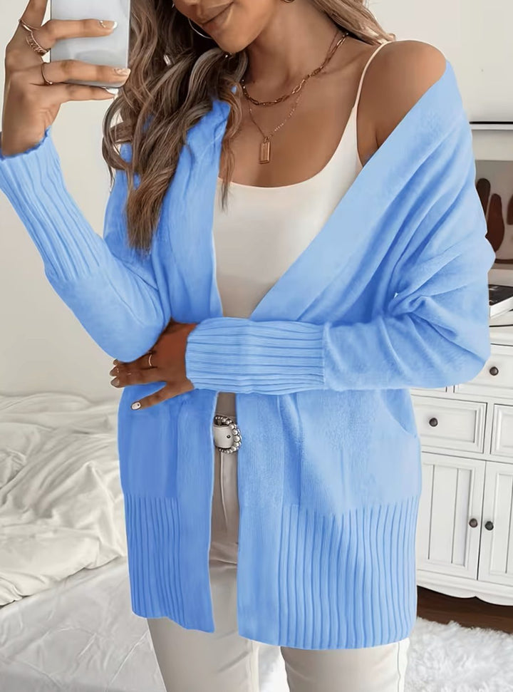 Harper | Women's Relaxed Open-Front Knit Cardigan Sweater